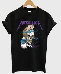 metallica damaged justice t shirt