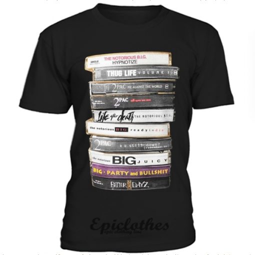 2 Pac CD collections t-shirt