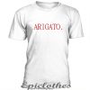 Arigato t-shirt