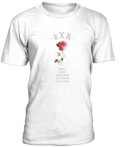 BXR rose unisex t-shirt