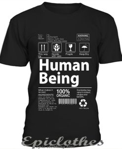 Black Human Being t-shirt