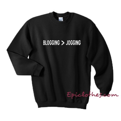 Blogging - Jogging Sweatshirt