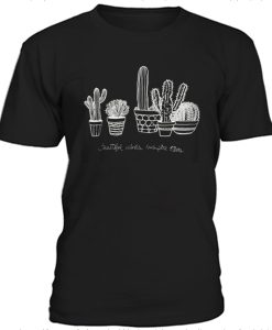 Cactus beautiful minds t-shirt