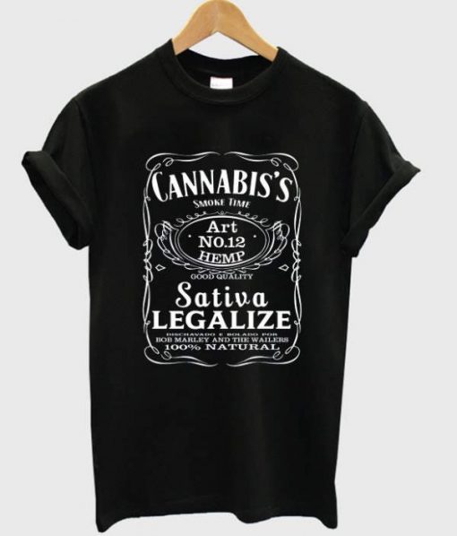 Cannabis Sativa Legalized t-shirt