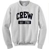 Crew est 1790 sweatshirt