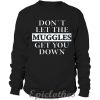 Don't let the muggles get you down Sweatshirt
