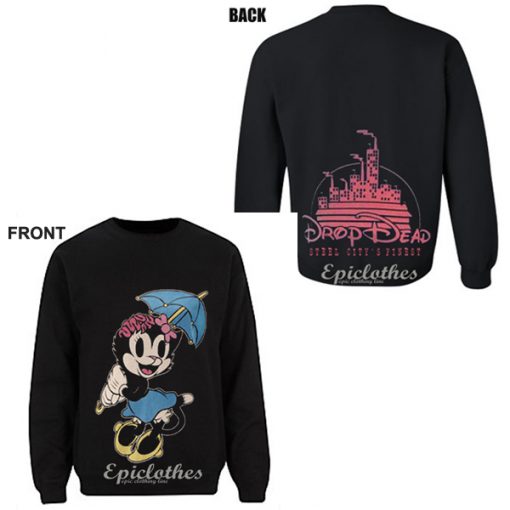 Drop dead Minnie Mouse sweatshirt