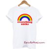 Everything Sucks Rainbow T-shirt