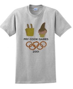 Fry cook games 2001 t-shirt