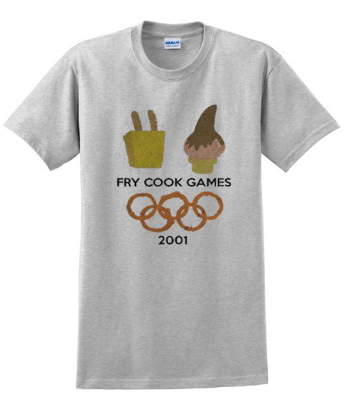 Fry cook games 2001 t-shirt