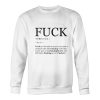 Fuck Verb Sweatshirt