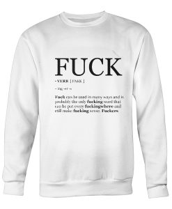 Fuck Verb Sweatshirt