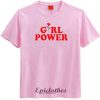 Girl power rose tshirt