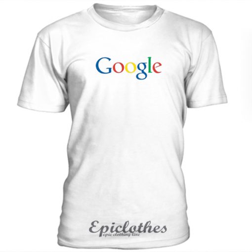 Google logo t-shirt