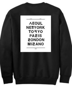 Hangul Cities Sweatshirt