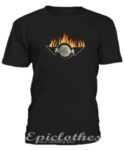 Hard Rock Cafe Fire Flame t-shirt