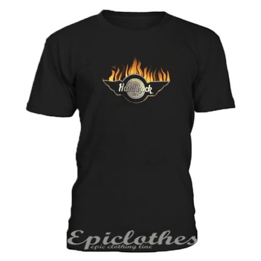 Hard Rock Cafe Fire Flame t-shirt