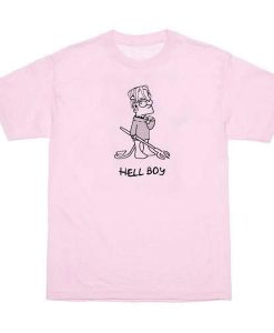 Hellboy Bart Simpson Shirt