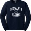 Hogwarts alumni navy sweatshirt