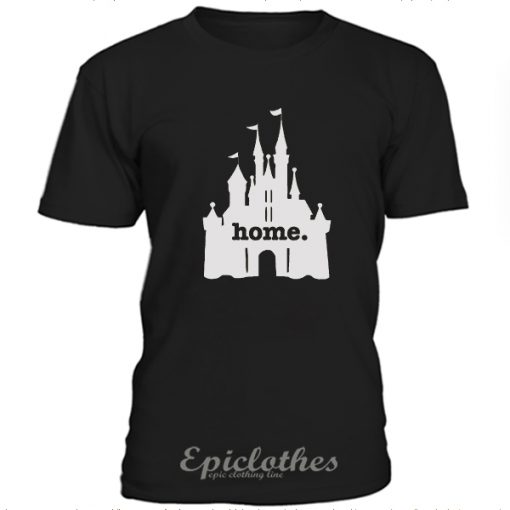 Home at the castle t-shirt