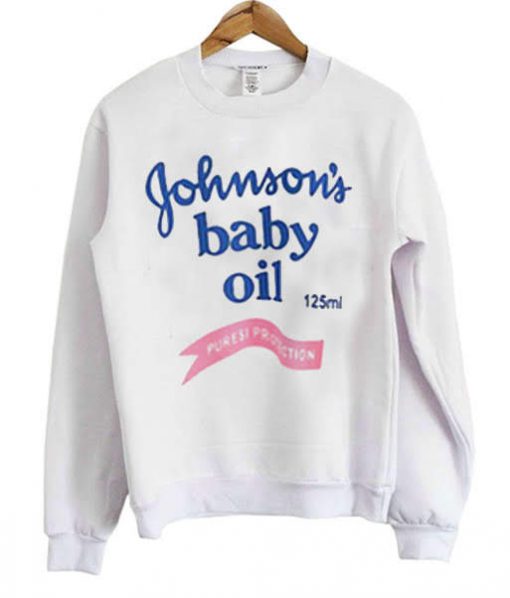 Johnson's Baby Oil Sweatshirt