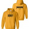 Justin Bieber Purpose Tour Security Hoodie