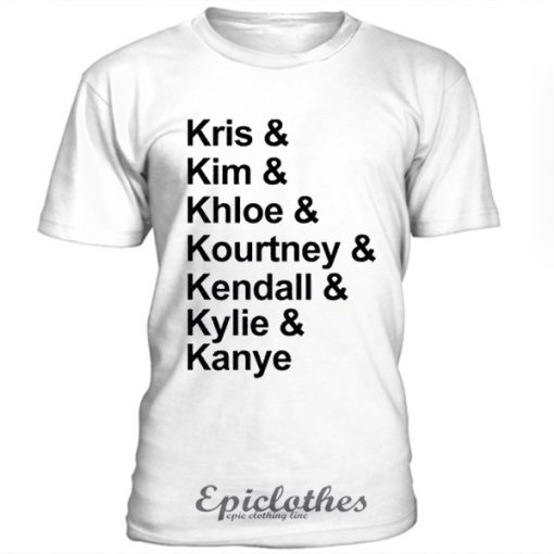 Kris Kim Khloe T-Shirt