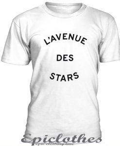 L'avenue des stars t-shirt