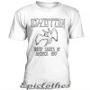 Led Zeppelin 1977 t-shirt