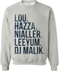 Lou Hazza Nialler Leeyum DJ Malik Sweatshirt