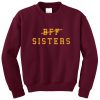 Maroon BFF Sisters Sweatshirt