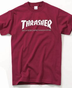 Maroon Thrasher T-shirt