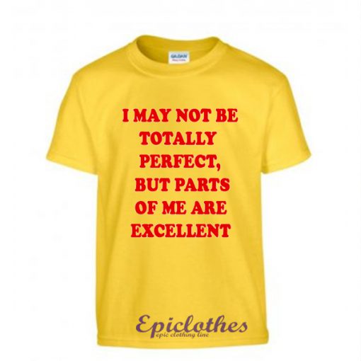 May not be totally perfect t-shirt