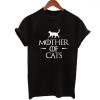 Mother of cats t-shirt