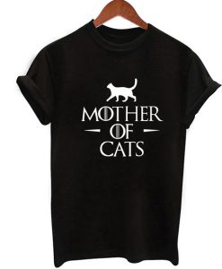 Mother of cats t-shirt