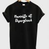 Namaste at disneyland t-shirt