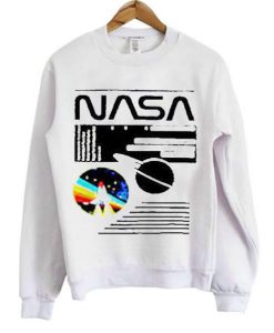 Nasa Rocket Graphic Sweatshirt