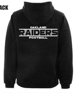 Oakland raiders back Hoodie