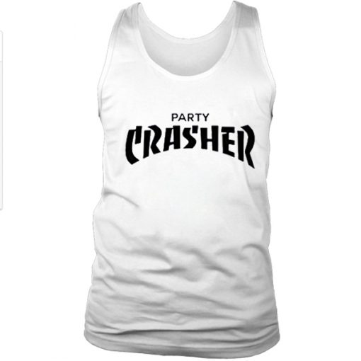 Party crasher tank top