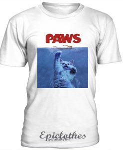 Paws cat t-shirt