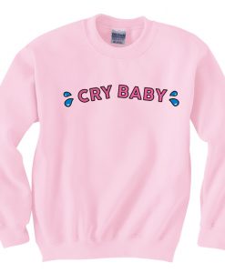 Pink Cry Baby Sweatshirt