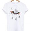 Planet and Astronaut t shirt