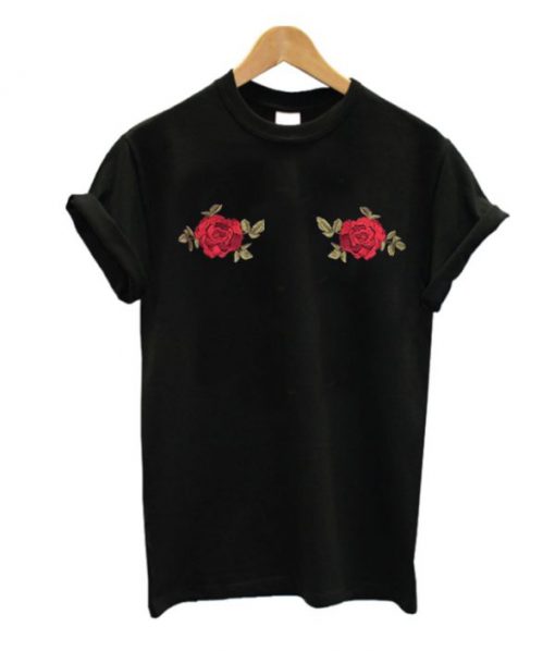 Rose Boobs T-shirt