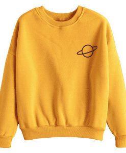 Saturn Pocket Print Sweatshirt