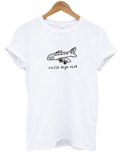 Smile High Club plane t-shirt