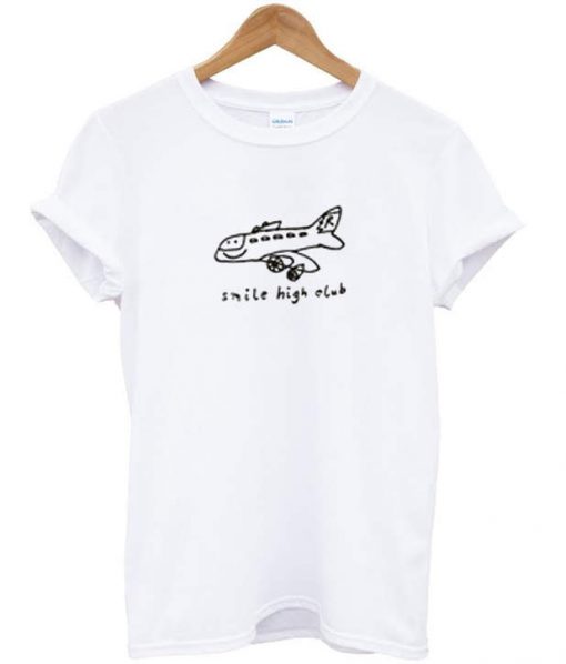 Smile High Club plane t-shirt