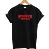 Stranger Things Logo T-shirt