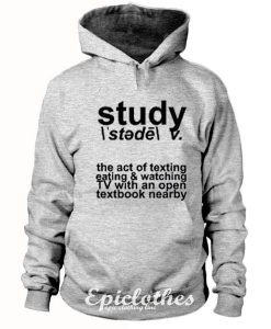 Study definition hoodie