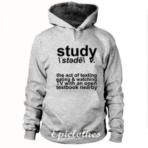 Study definition hoodie