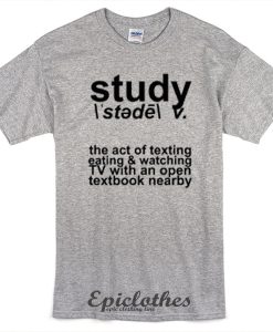 Study definition t-shirt